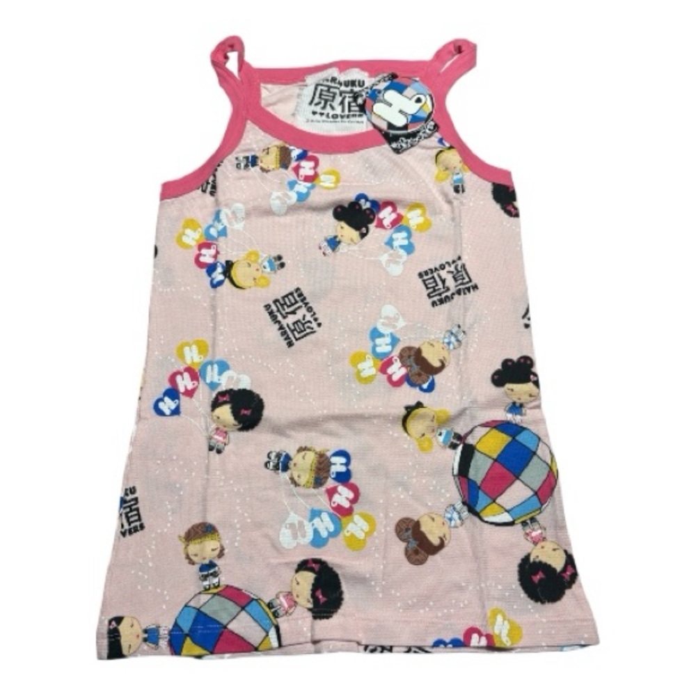 Harajuku Lovers Graphic Tank Top XL NWT Cute Kawaii Y2K Streetwear